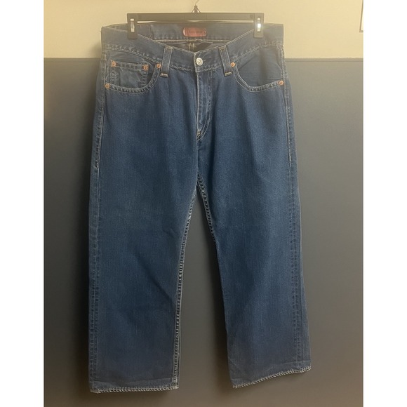 VTG Levi's Jeans Mens 36x30 Blue Type 1 Real Loose Baggy Wide Leg 90s EUC - Picture 1 of 9